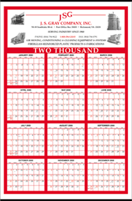 A101 Year-At-A-Glance Calendar