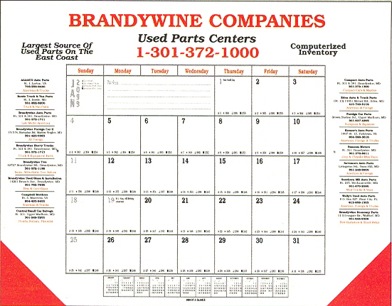 A146C JUMBO Desk Planner