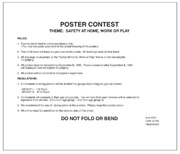 Back of Contest Sheet