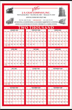 Year-at-a-Glance Calendar