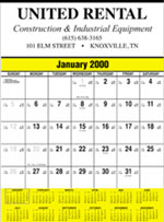 Contractor's Calendars